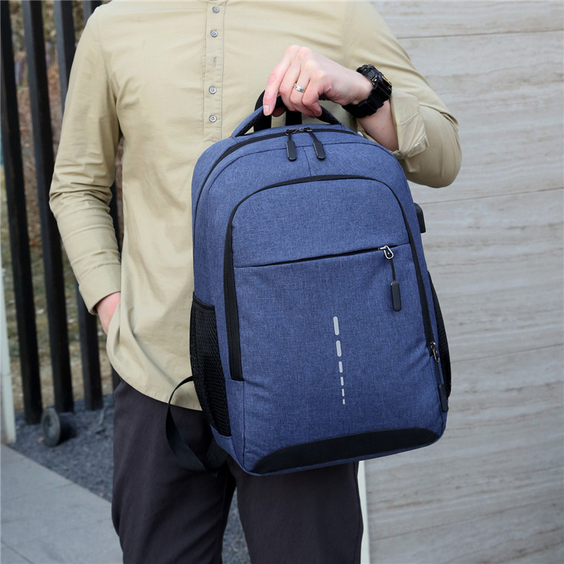 Oxford fabric backpack, 36–55 L, for 15.6-inch laptop