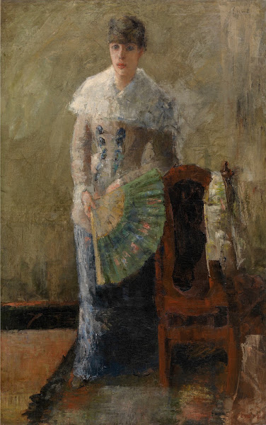 The Lady with the Fan 1880 1881