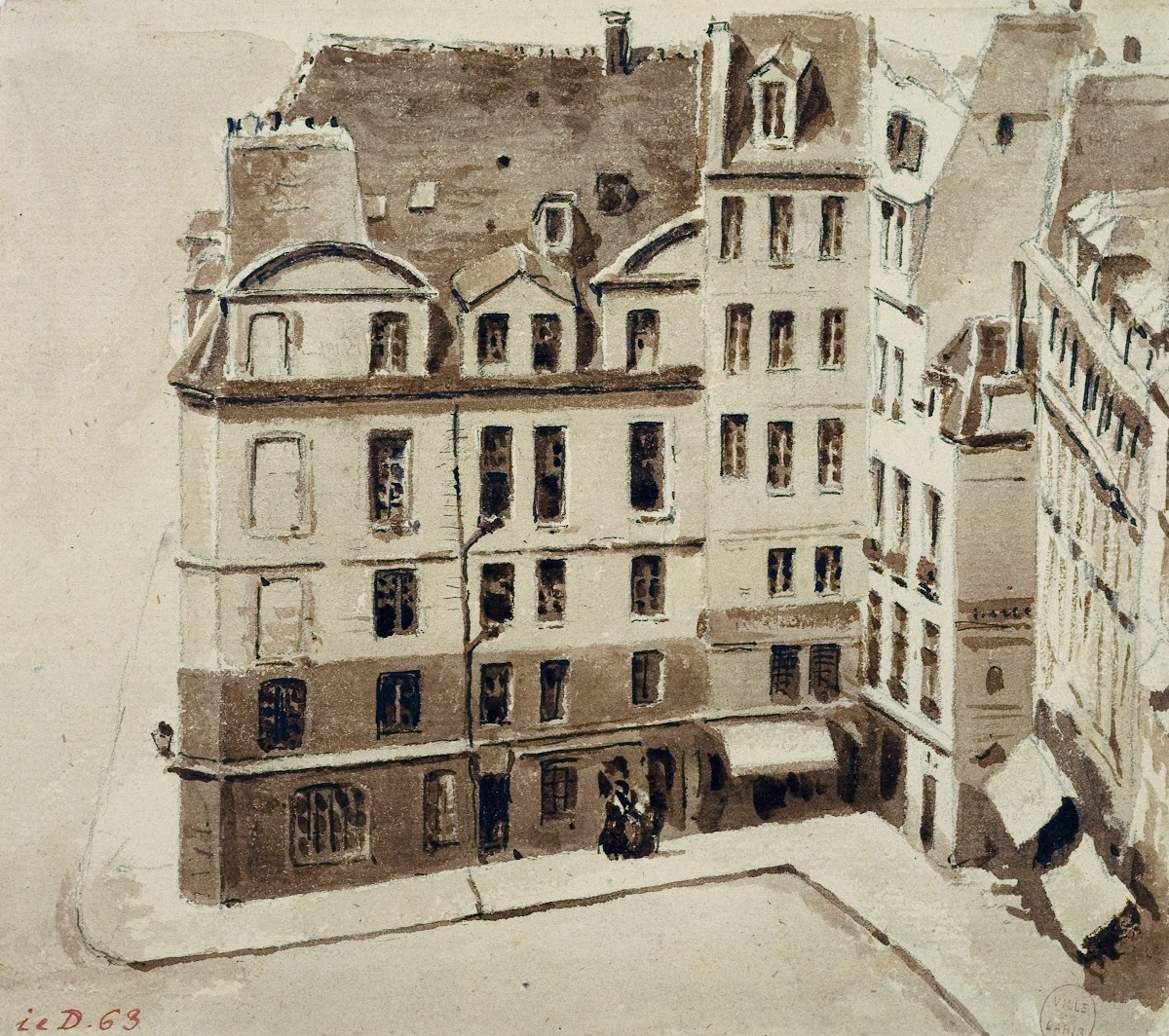 Place du marché neuf 1810