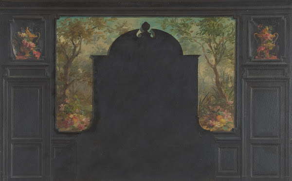 Design for the decoration of the dining room 20 rue Matignon 19th Century