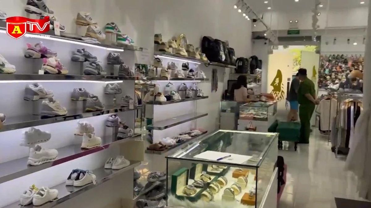 Hàng nghìn sản phẩm mang nhãn hiệu Nike, Dior, Gucci… nghi giả bị tạm giữ - Chuyên trang An Ninh Thủ Đô - Báo Công an nhân dân
