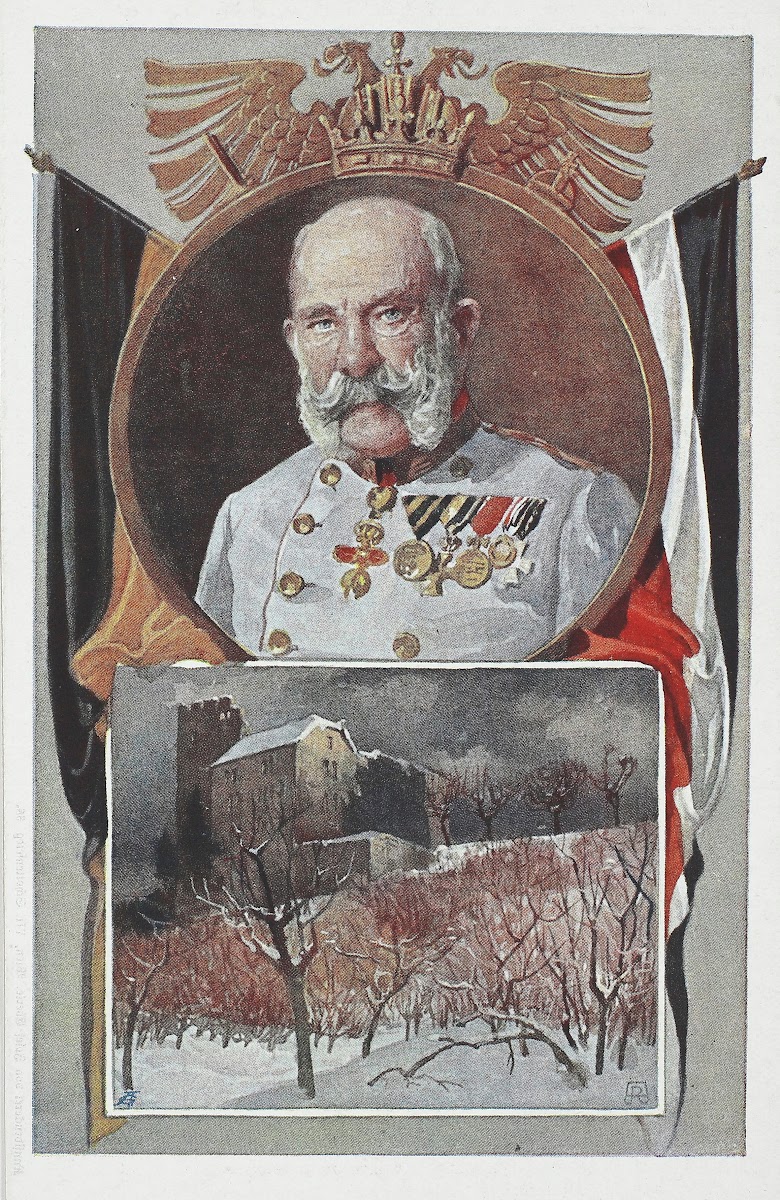 Kaiser Franz Joseph I Burg Habsburg 1915