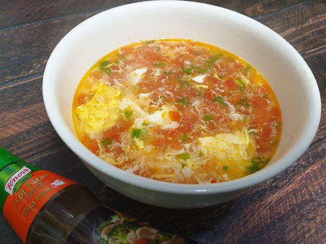 Canh Trứng Cà