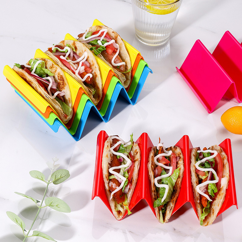 Plastic tortilla stand, triangular