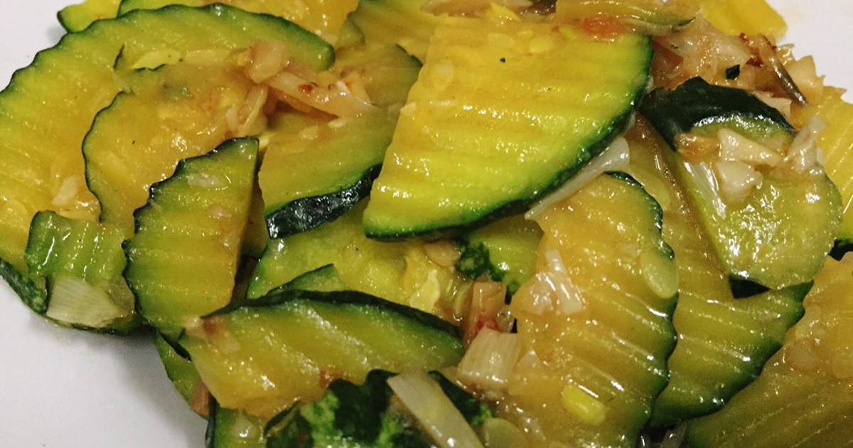 Bí đỏ xào tỏi