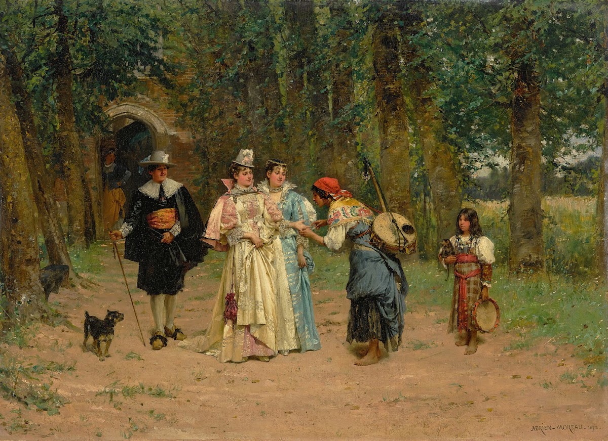 The fortune teller 1878