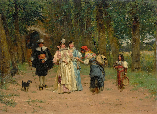 The fortune teller 1878