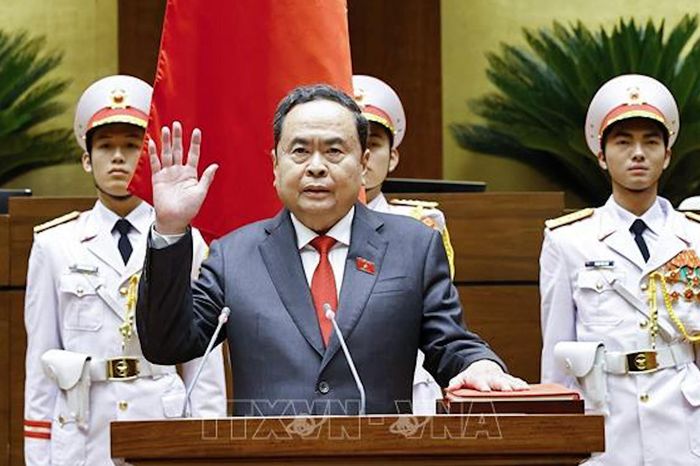 Lễ tuyên thệ nhậm chức của Chủ tịch Quốc hội khóa XVI Trần Thanh Mẫn - Báo VTC News