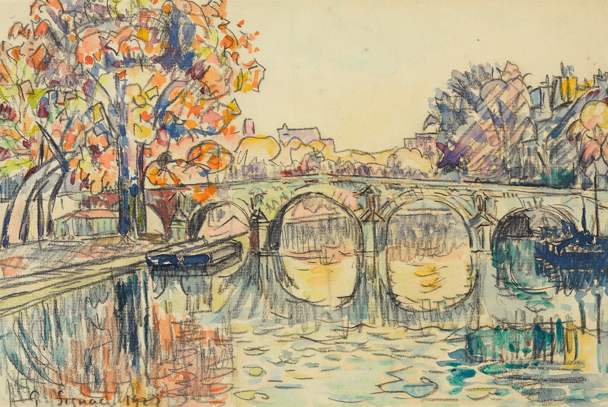 Paris Le Pont Marie 1927