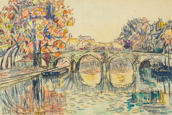 Paris Le Pont Marie 1927