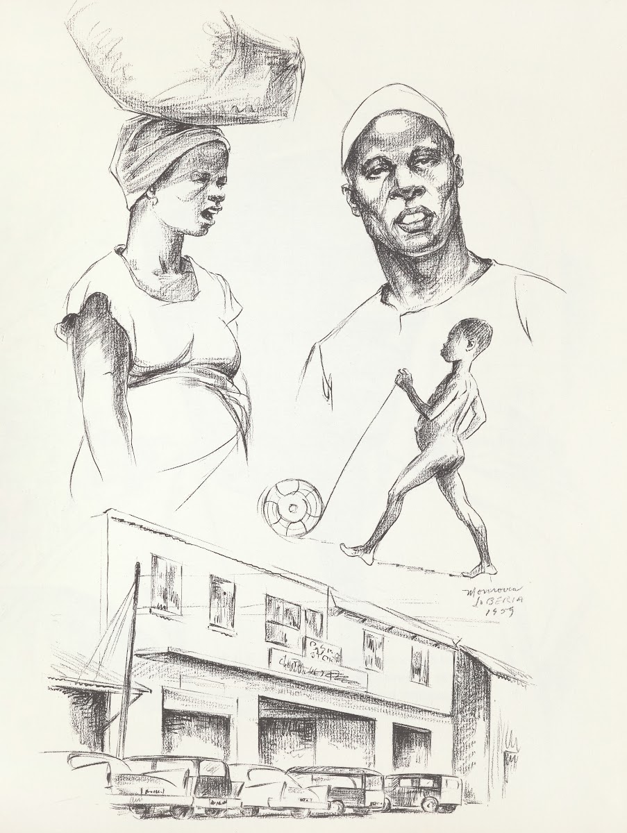 West Africa Vignettes Pl30 1960