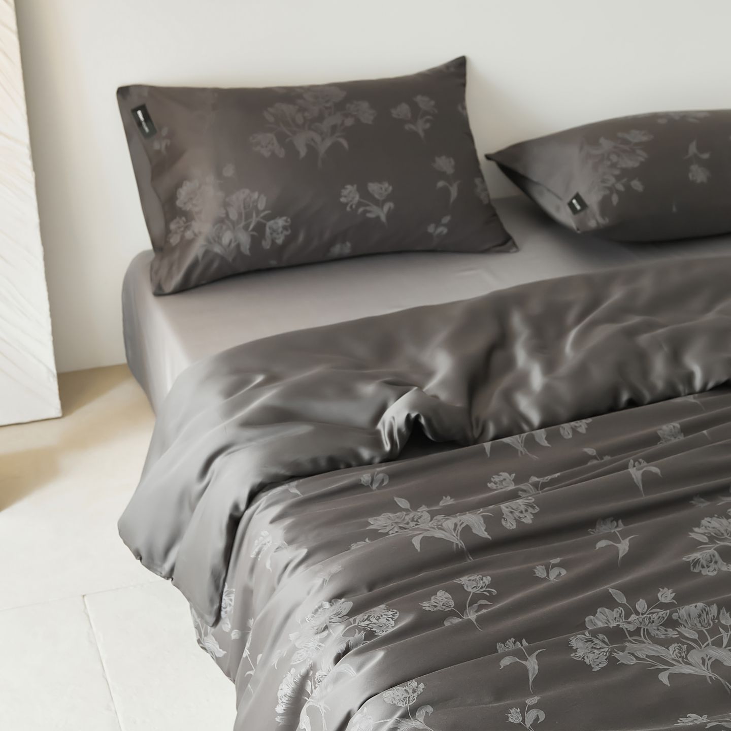 Lyocell-cotton bedding, 100 thread count, summer