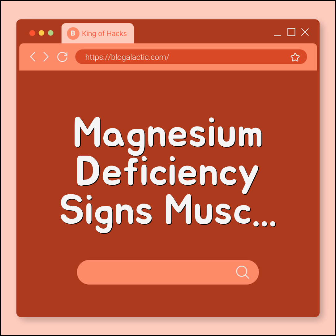 Symptoms of Magnesium Deficiency and Best Supplements to Take (muscle cramps, insomnia, magnesium glycinate)