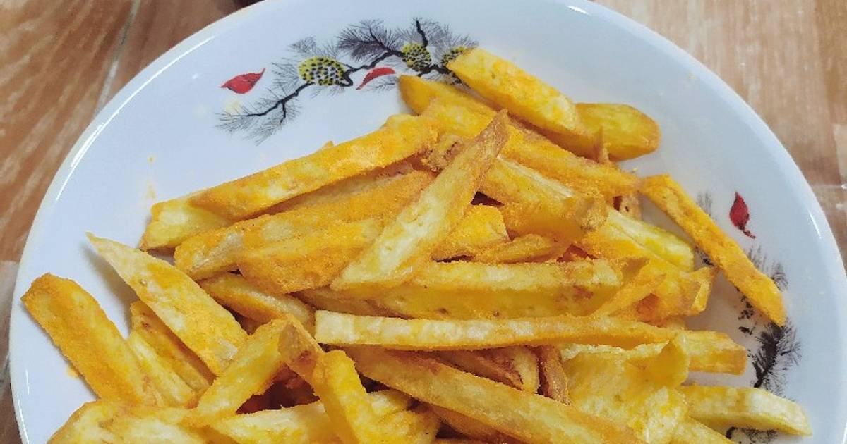 Khoai tây chiên lắc phô mai CỰC DỄ (chỉ 3 bước)