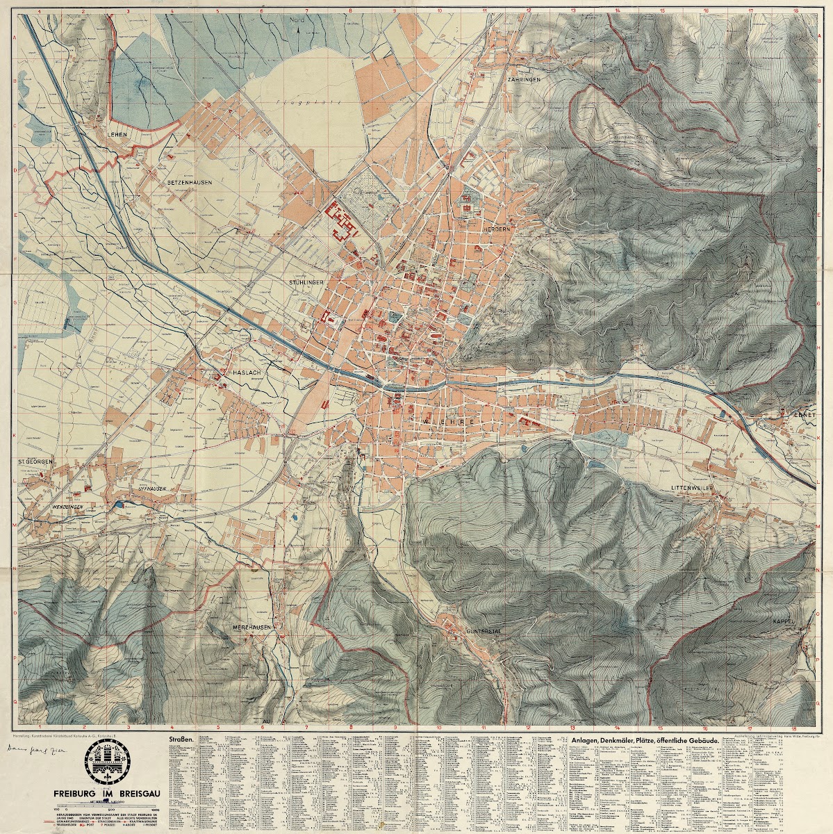 Freiburg im Breisgau 1945