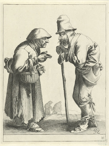 Twee bedelaars in conversatie 1638 1652