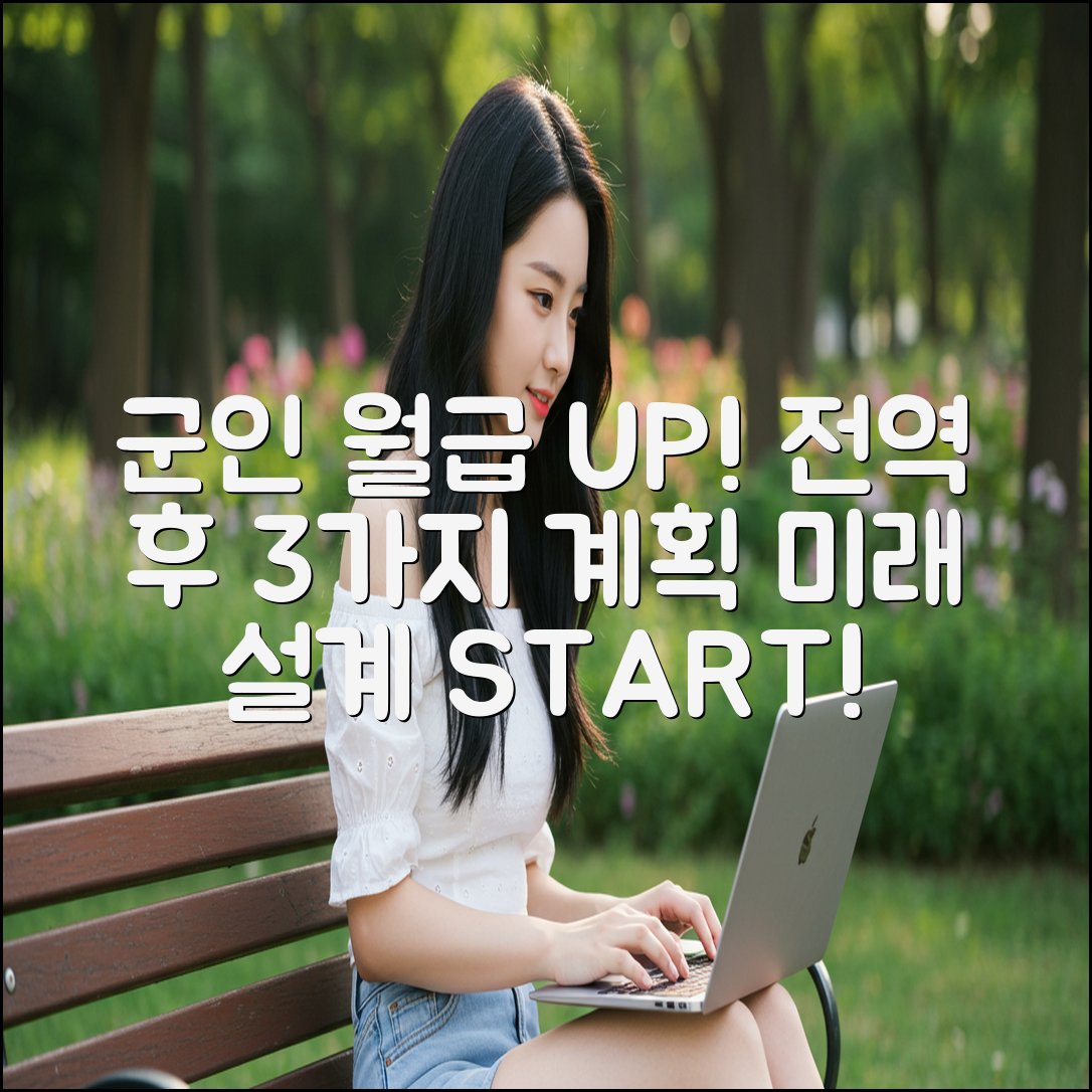 군인 월급 인상! 전역 후 3가지 계획은?