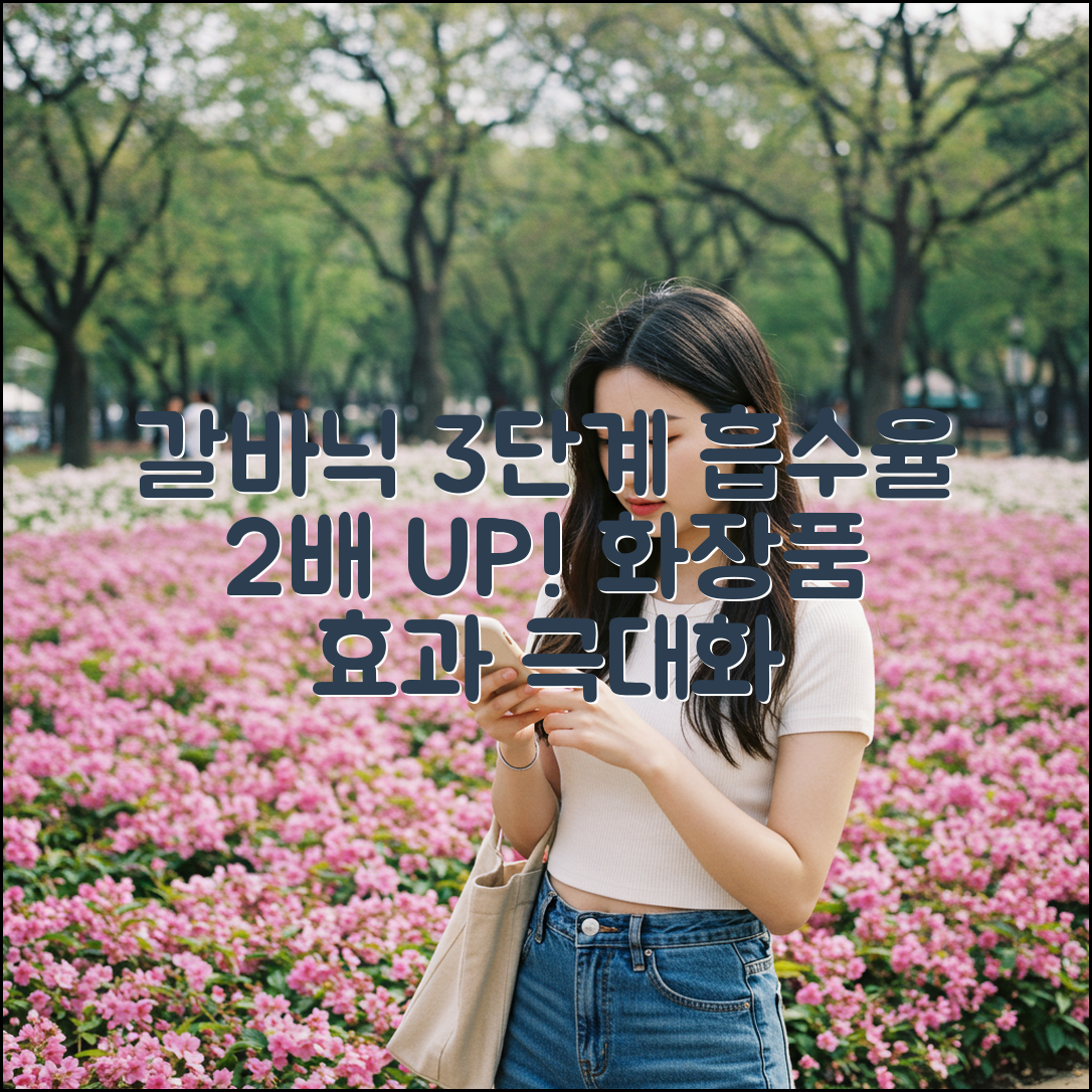 갈바닉 마사지기 3단계: 화장품 흡수율 2배 높이기