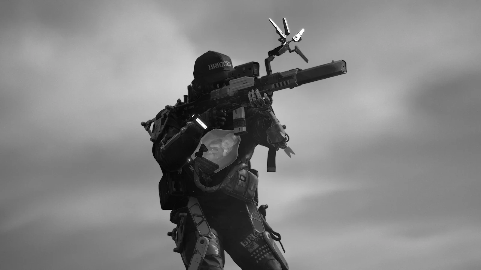 Sam Bridges In Death Stranding - Game Photography 4K Wallpaper (3840x2160)