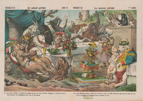Gli animali parlanti Les animaux parlants 1879