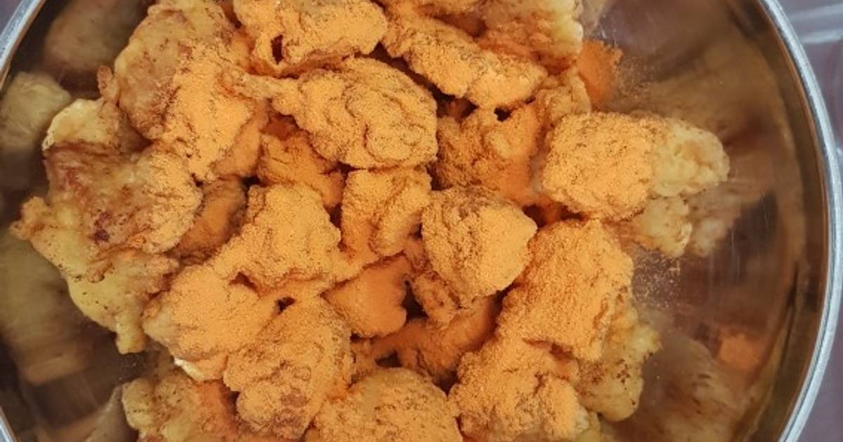 Gà viên lắc phomai cho bé