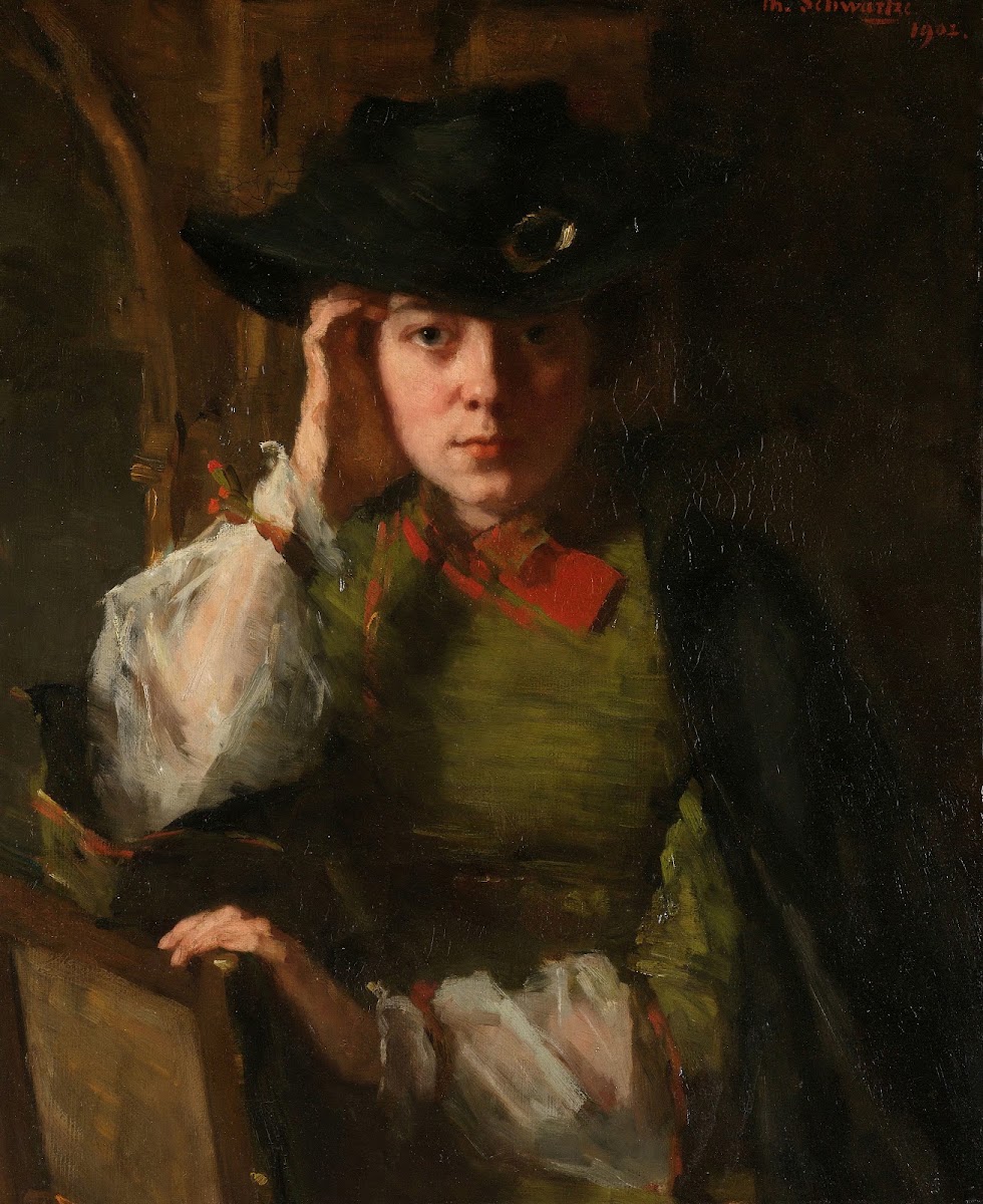 Portrait of Lizzy Ansingh 1902