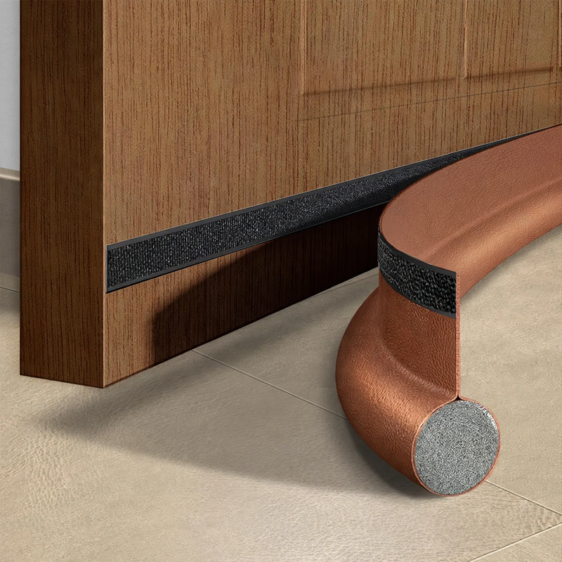 Door bottom seal with Velcro, 96 cm