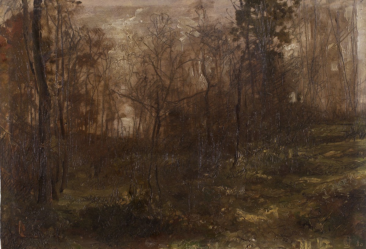 Autumnal Woodland Scene 1880