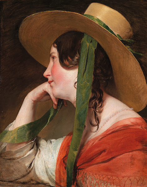 Mädchen mit Strohhut