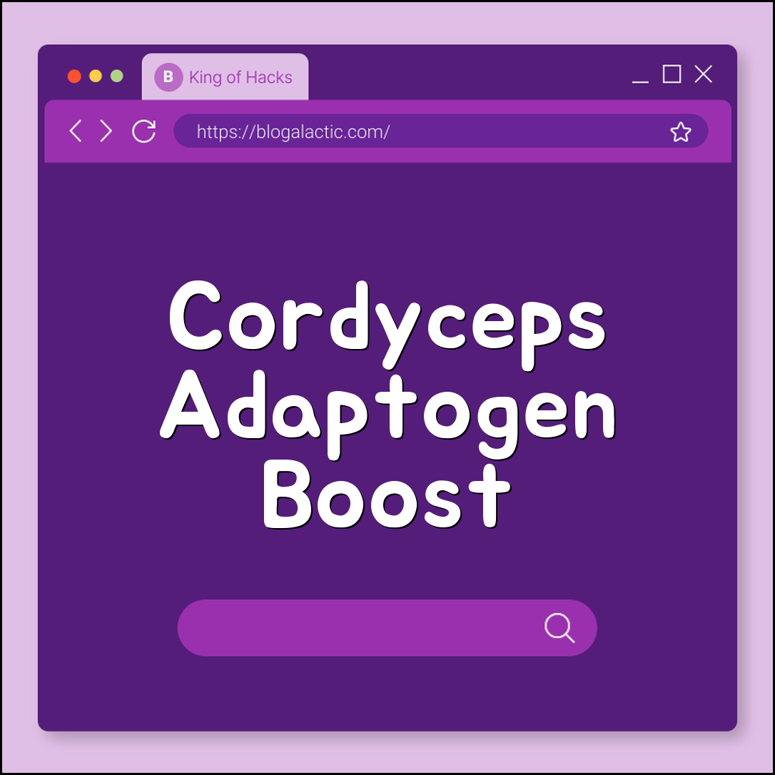 Cordyceps adaptogen niche benefits (stamina, oxygen, immunity)