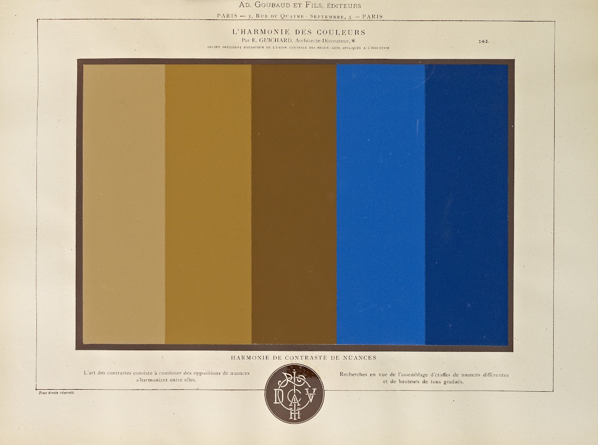 Lharmonie des couleurs  Pl091 1880
