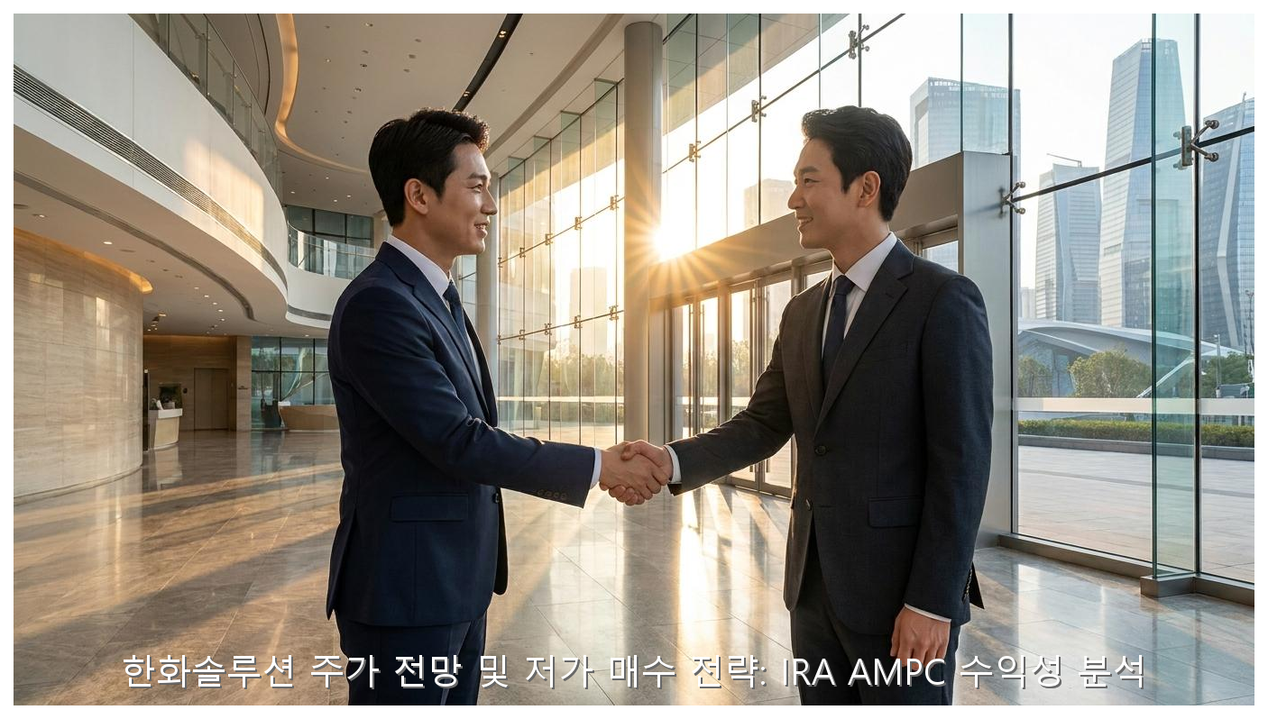 한화솔루션 주가 전망 및 저가 매수 전략: IRA AMPC 수익성 분석 핵심 안내 및 분석 인포그래픽 (4)