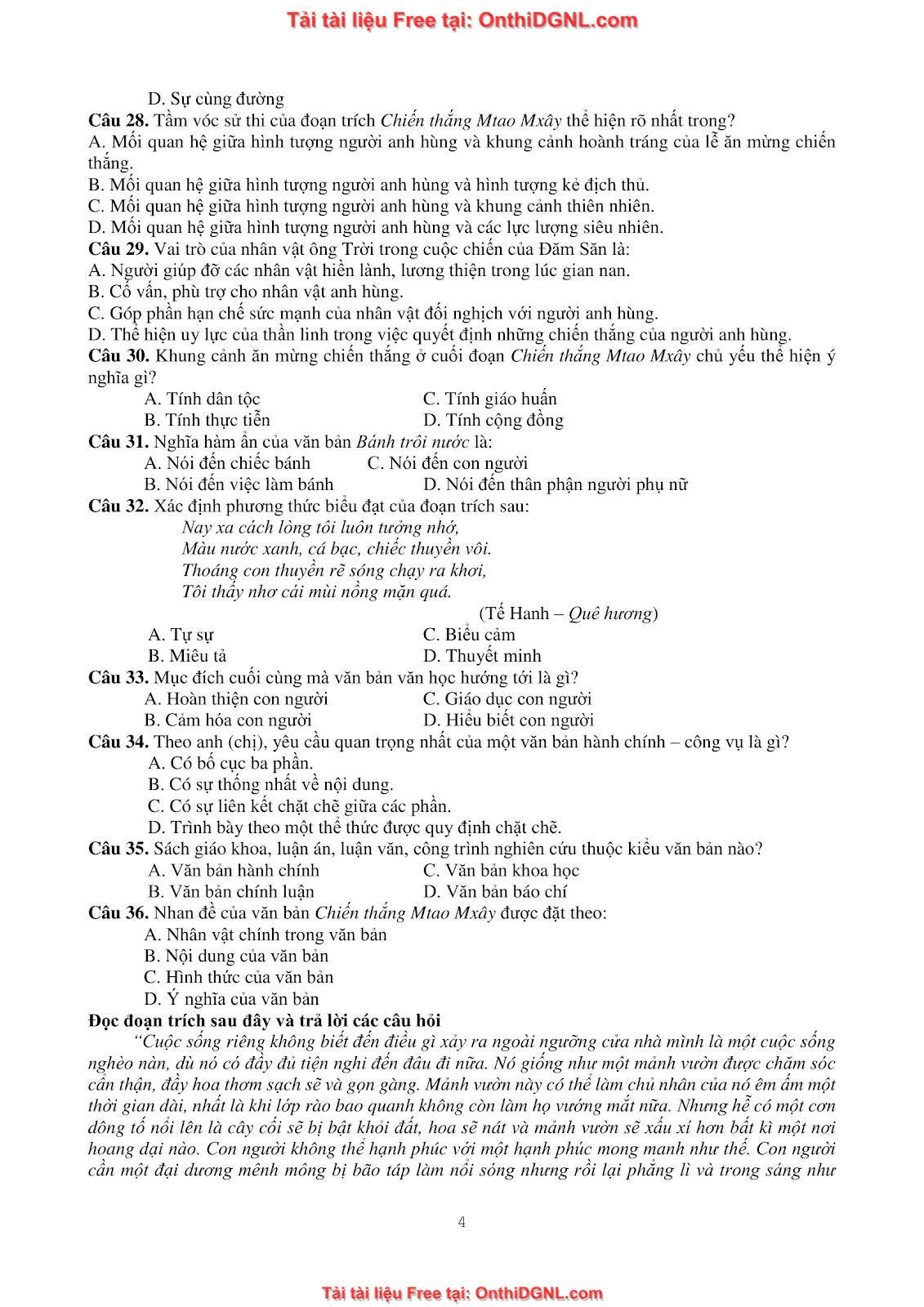 39 Đề ôn HSA - ĐỊnh tính