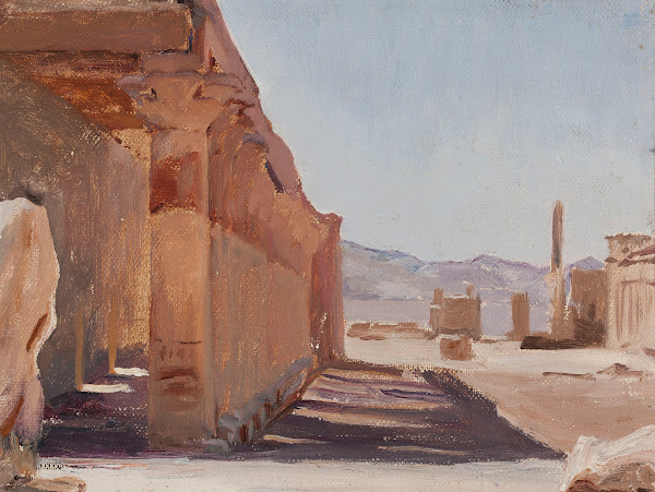 Temple From the journey to Egypt 1903
