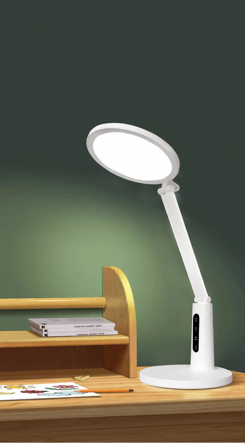 Augenschonende LED-Schreibtischleuchte, Vollspektrum