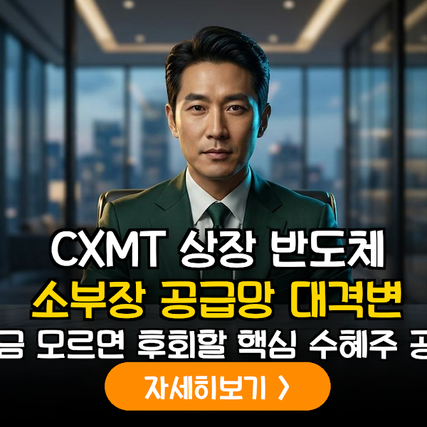 중국 CXMT 상장에 따른 글로벌 반도체 소부장 공급망 재편 및 투자 전략 분석