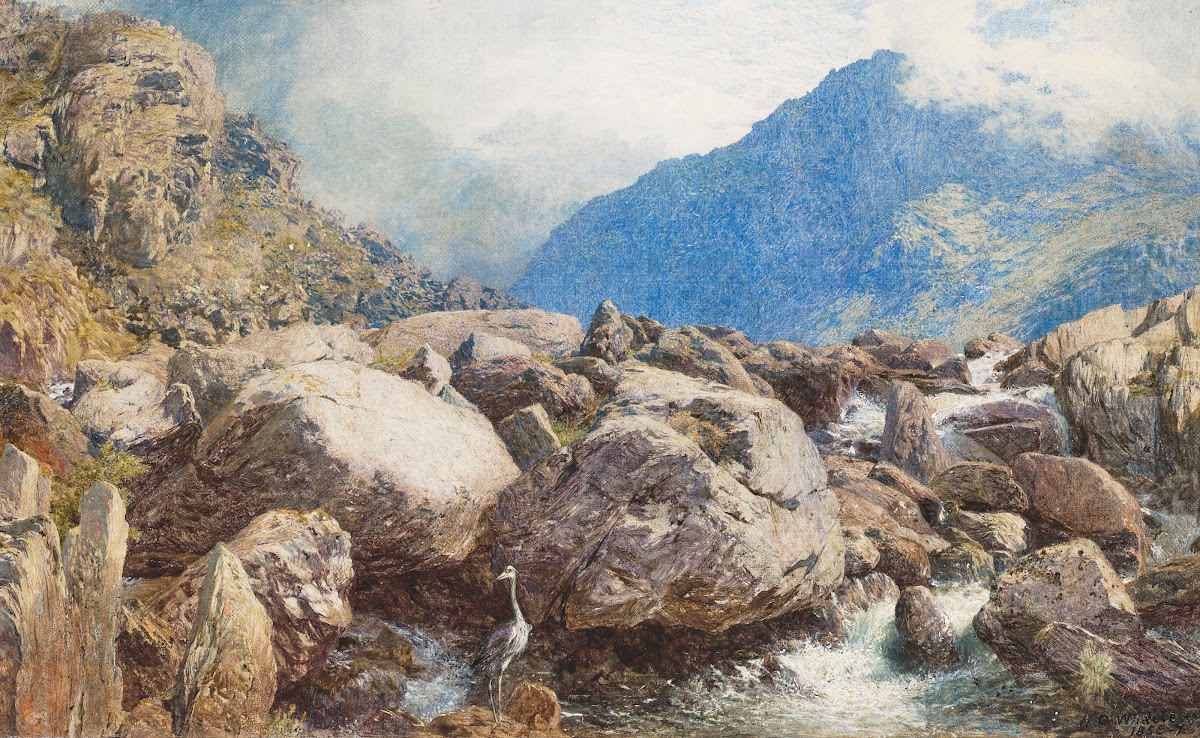 Tryfan Orwen falls Wales 1856 7