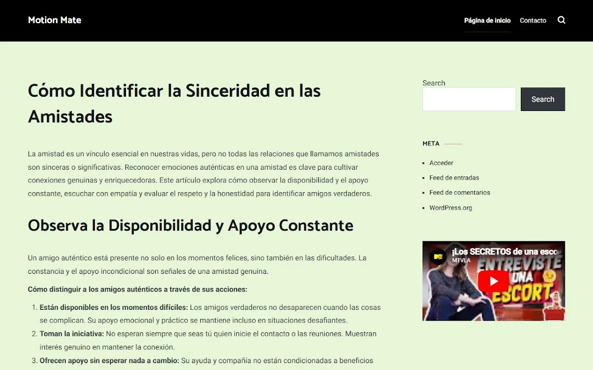 Captura de MotionMate