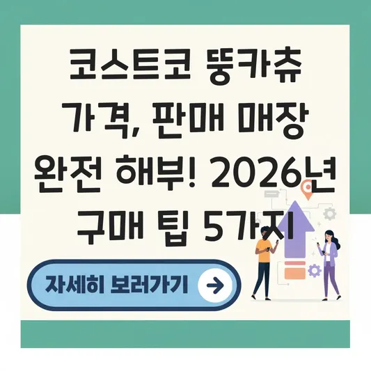 코스트코 뚱카츄 가격 판매 매장