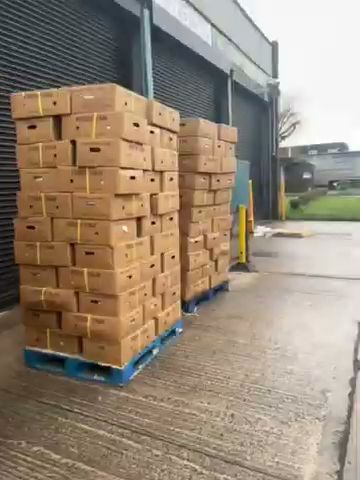 Offloaded yam by customer