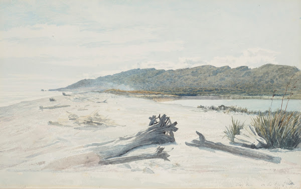 Grey River on the beach 1862