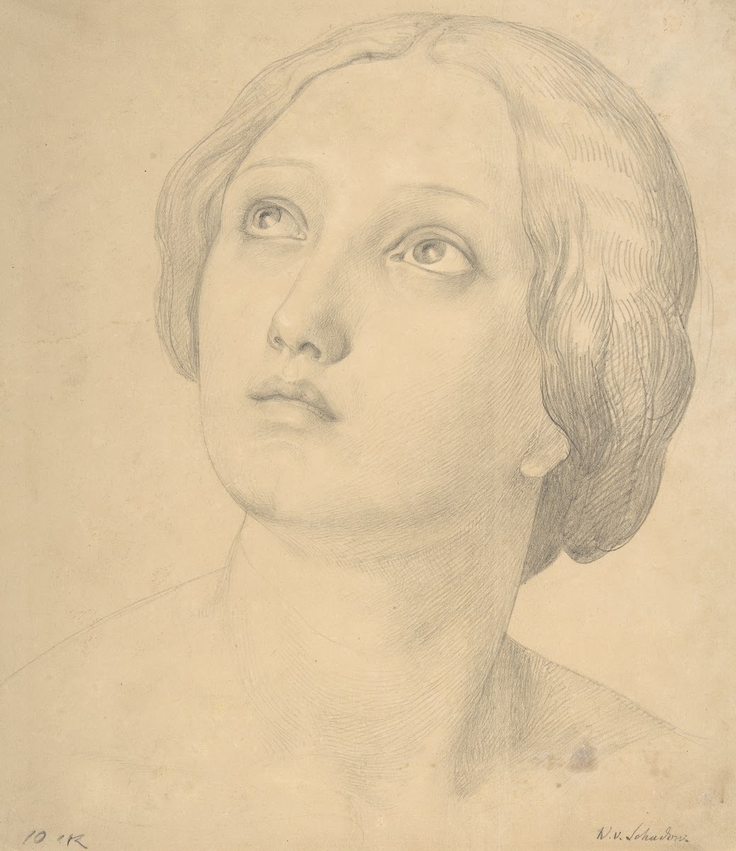 Head of a Woman Looking Up 18001862