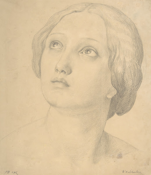 Head of a Woman Looking Up 18001862