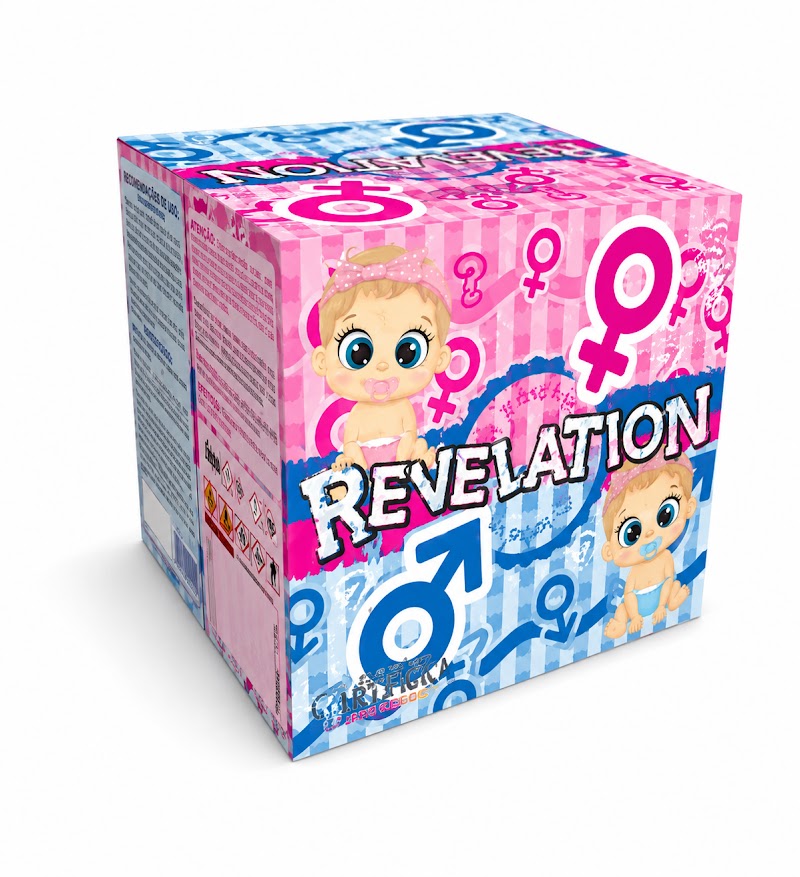 Torta Revelation – 4 Cores