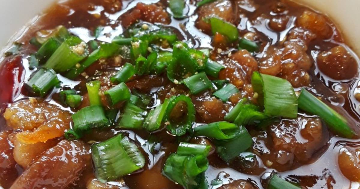 Kho quẹt tôm khô