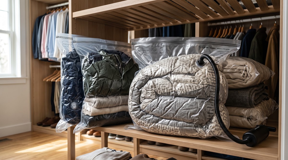 Best Vacuum Storage Bags for Seasonal Clothing (2026) - BEST OVERALL — IN CONTEXT