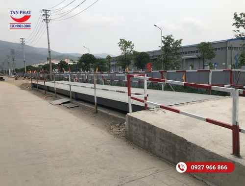 Tân Phát lắp đặt trạm cân tại Nghệ An