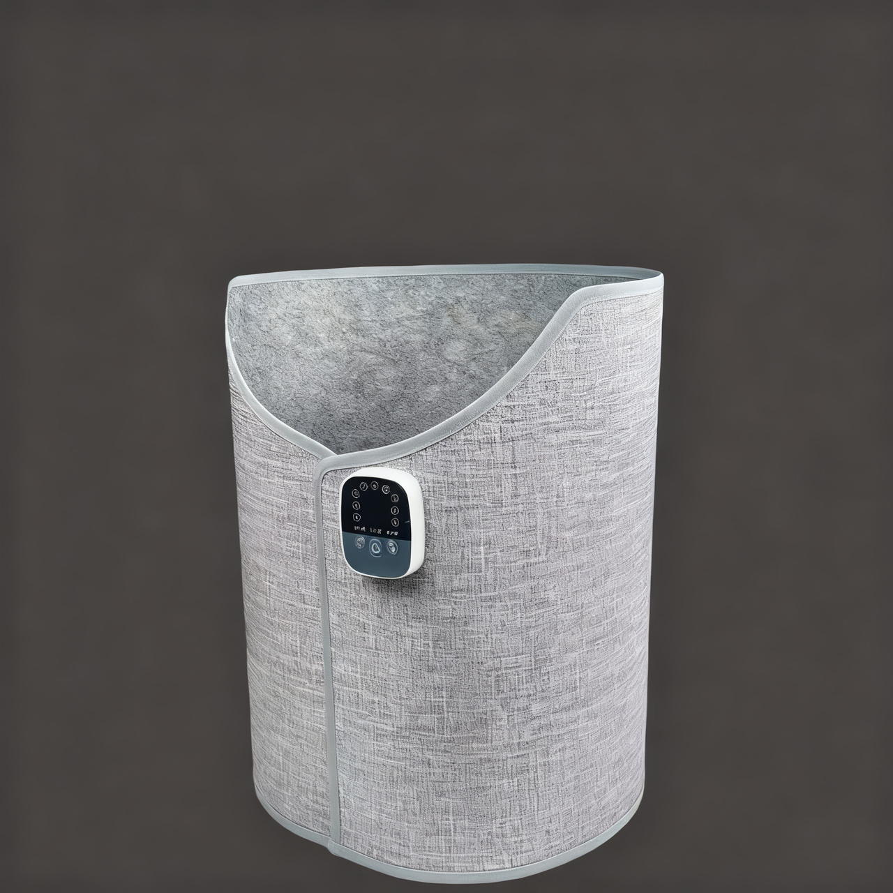 Electric foot warmer with temperature control, model HB-001