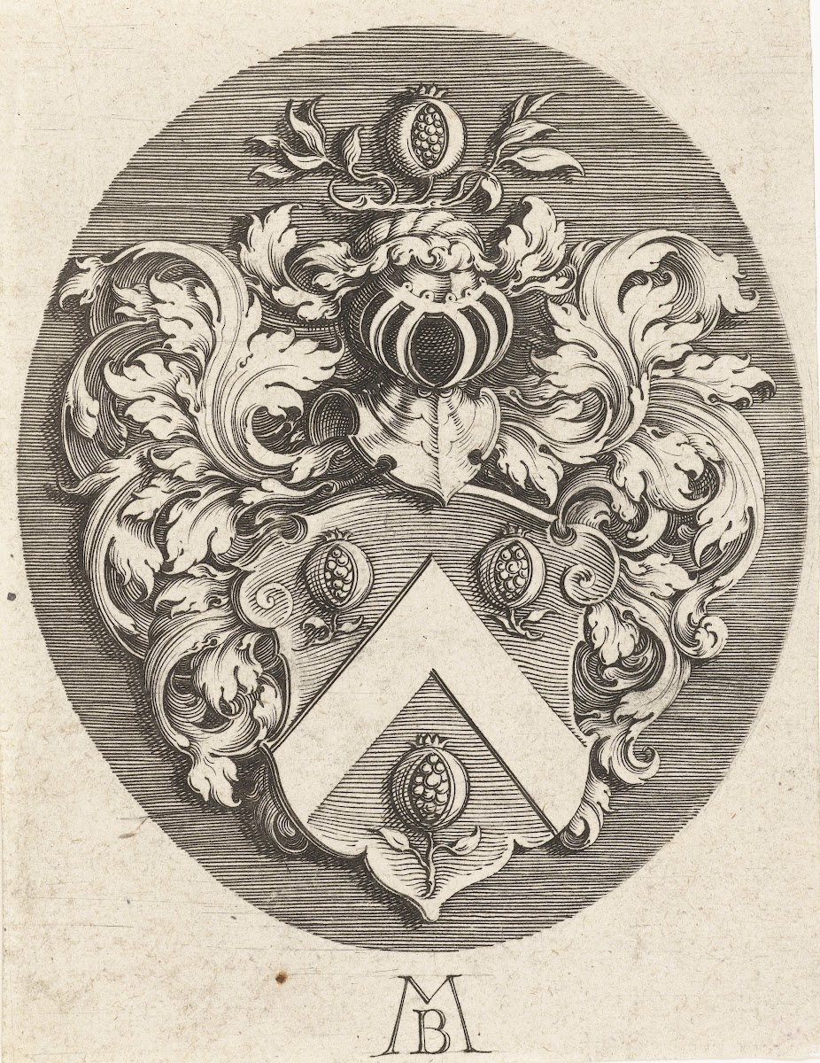 Onbekend wapenschild in ovaal 1611 1625