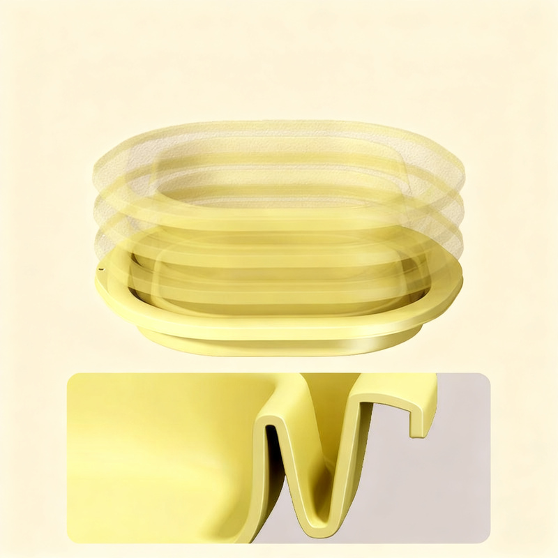 Foldable plastic wash basin, portable